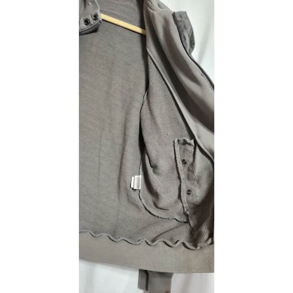 Puma Scuderia Ferrari Jacket‎ Men size L Gray RARE One Stain Left Wrist See Pics